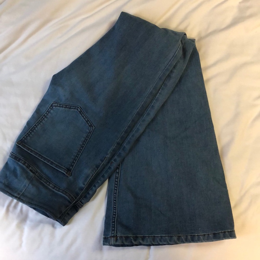 Free People Penny Pull- On Flare Jeans